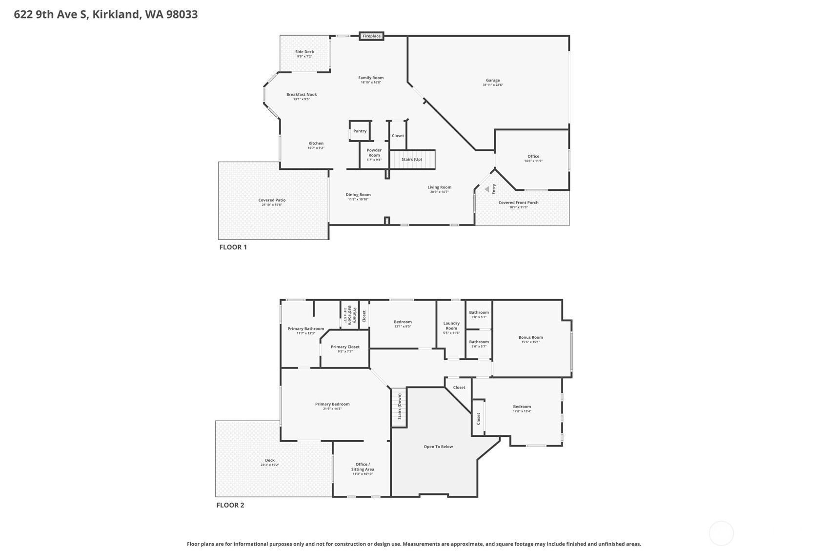 622 9th Avenue S, Kirkland, WA 98033