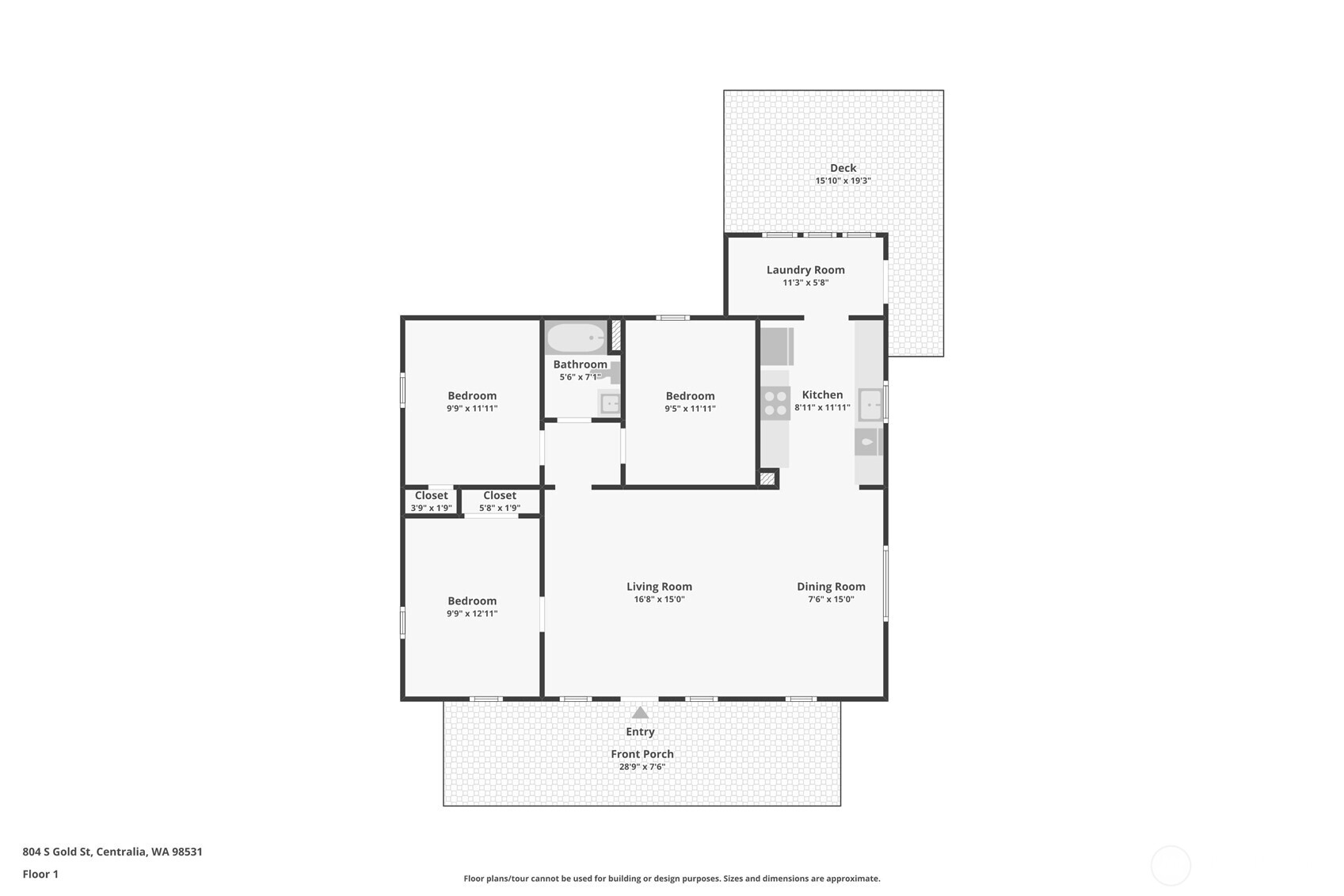 804 S Gold Street , Centralia, WA 98531