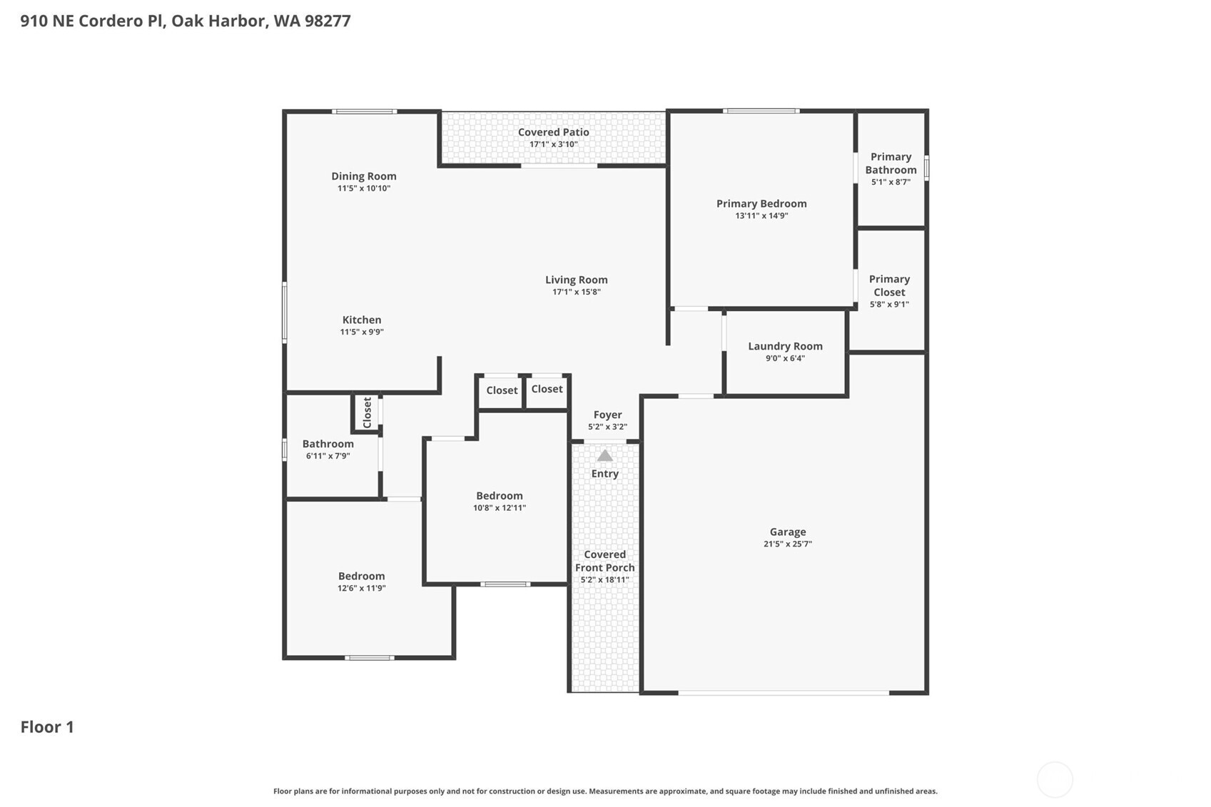 910 NE Cordero Place , Oak Harbor, WA 98277-3544