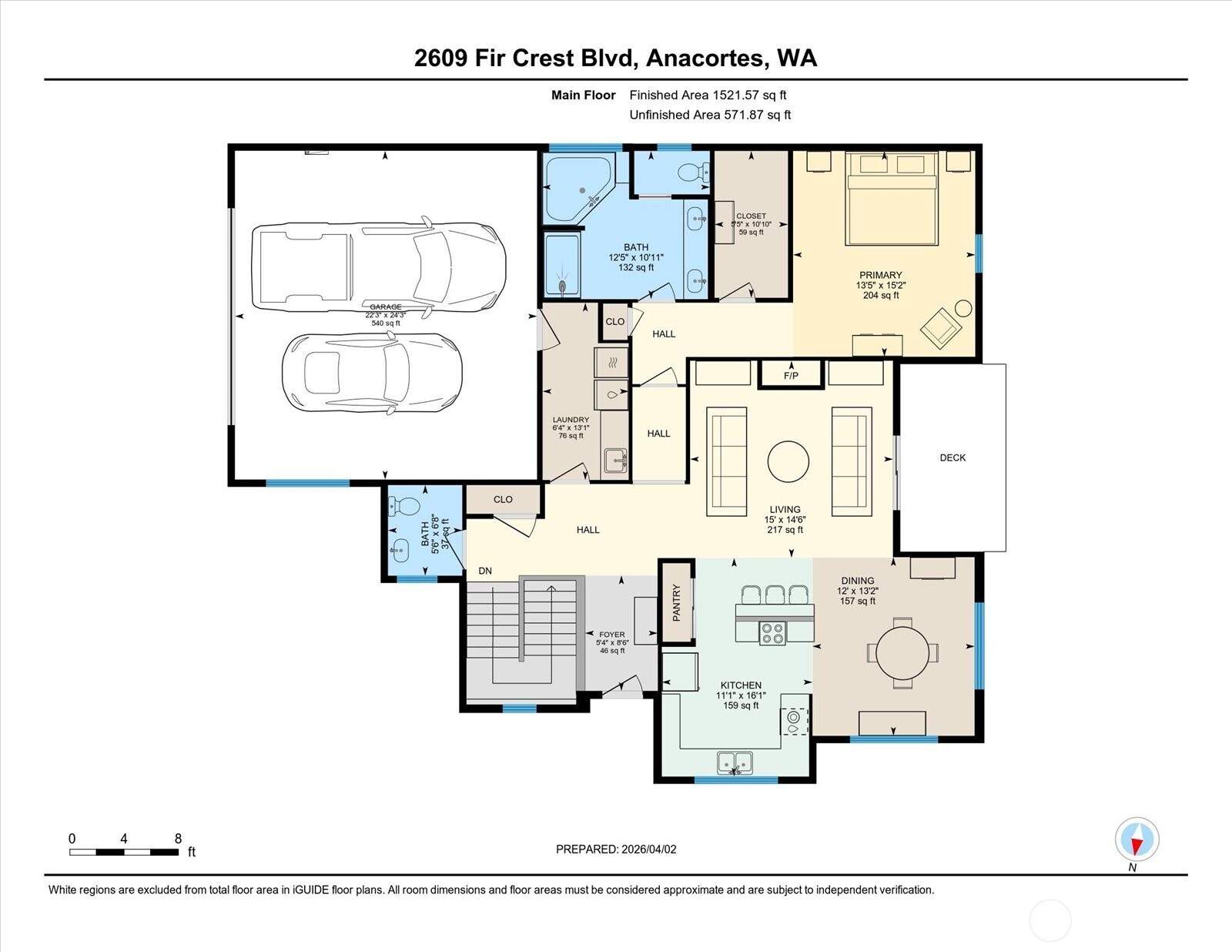 2609 Fir Crest Boulevard , Anacortes, WA 98221