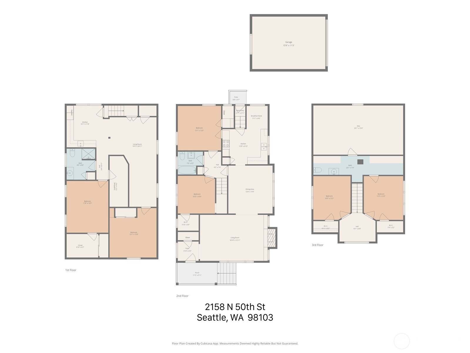 2158 N 50th Street , Seattle, WA 98103