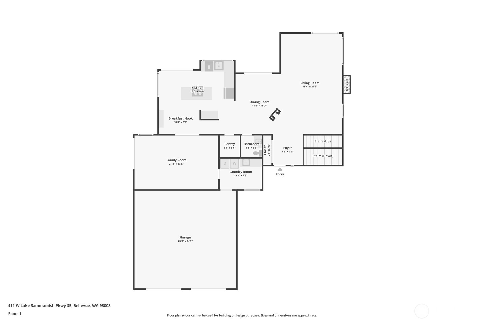 411 W Lake Sammamish Parkway NE, Bellevue, WA 98008