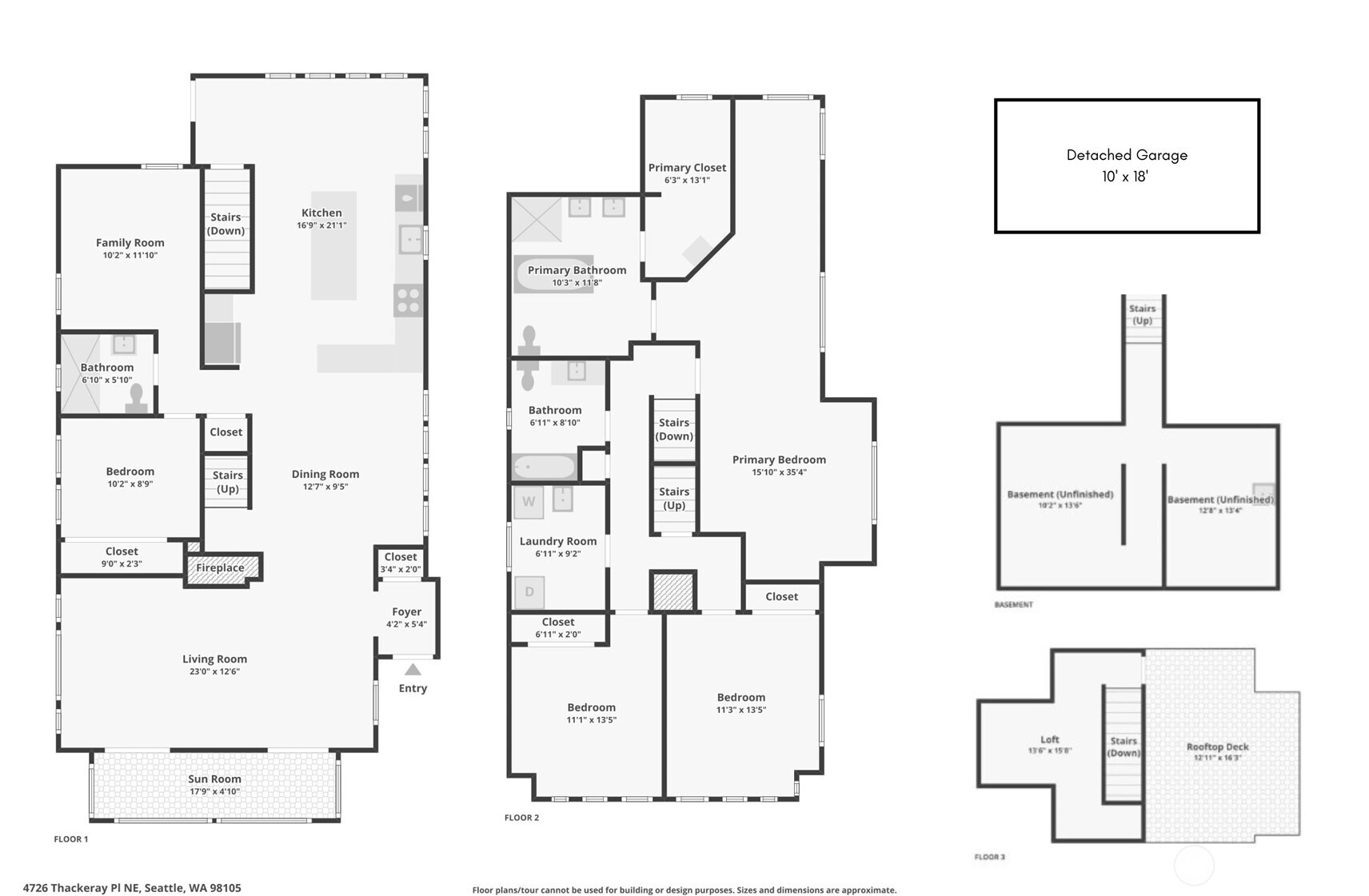 4726 Thackeray Place NE, Seattle, WA 98105