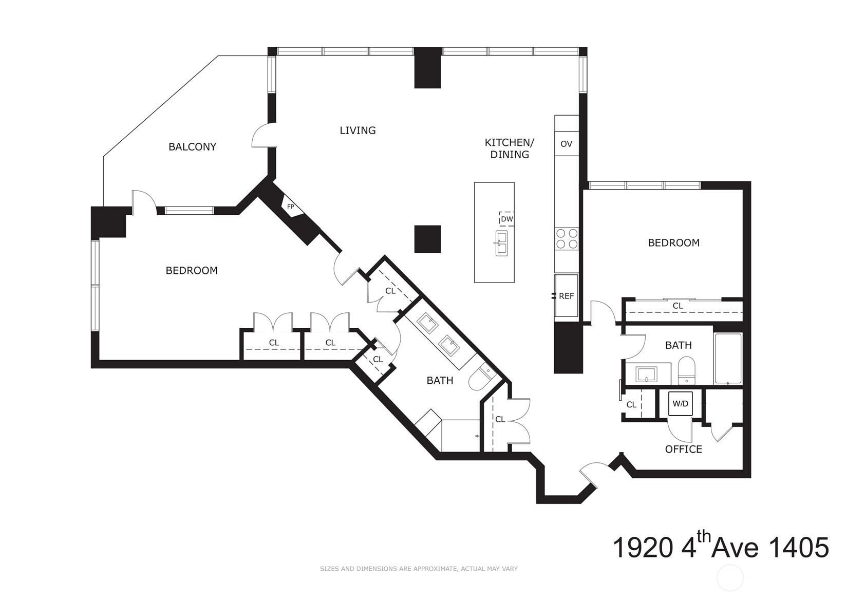 1920 4th Avenue #1405, Seattle, WA 98101