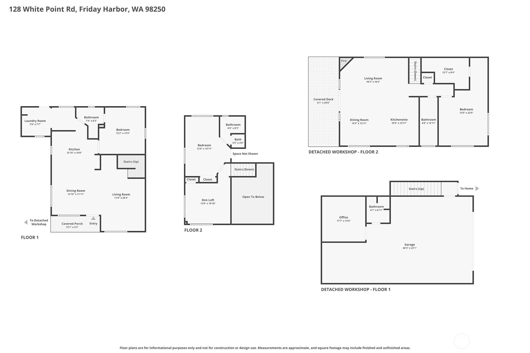 128 White Point Road , Friday Harbor, WA 98250