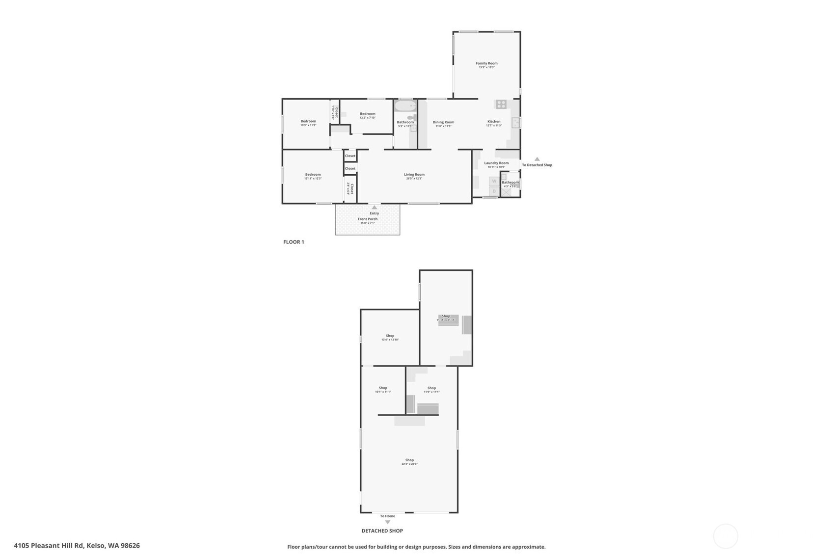4105 Pleasant Hill Road , Kelso, WA 98626