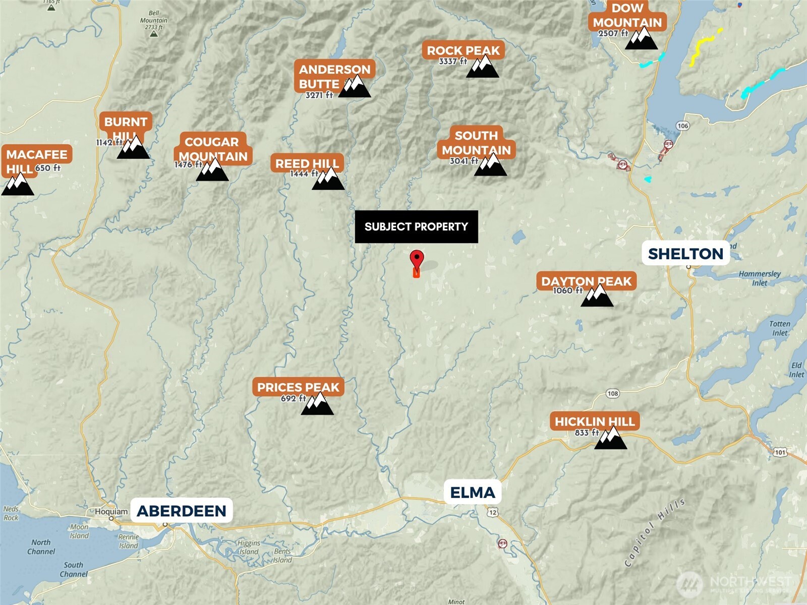 981 W Homer Adams Road , Elma, WA 98541