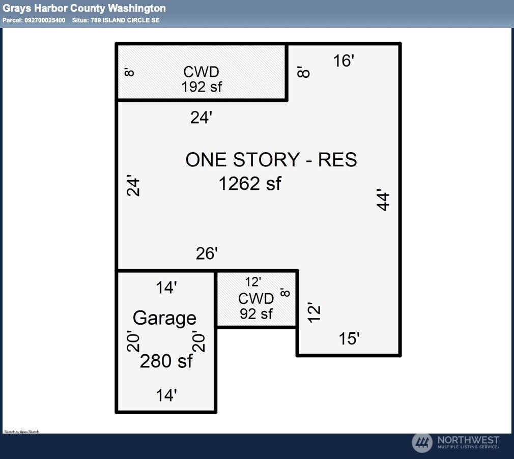 789 Island Circle SE, Ocean Shores, WA 98569