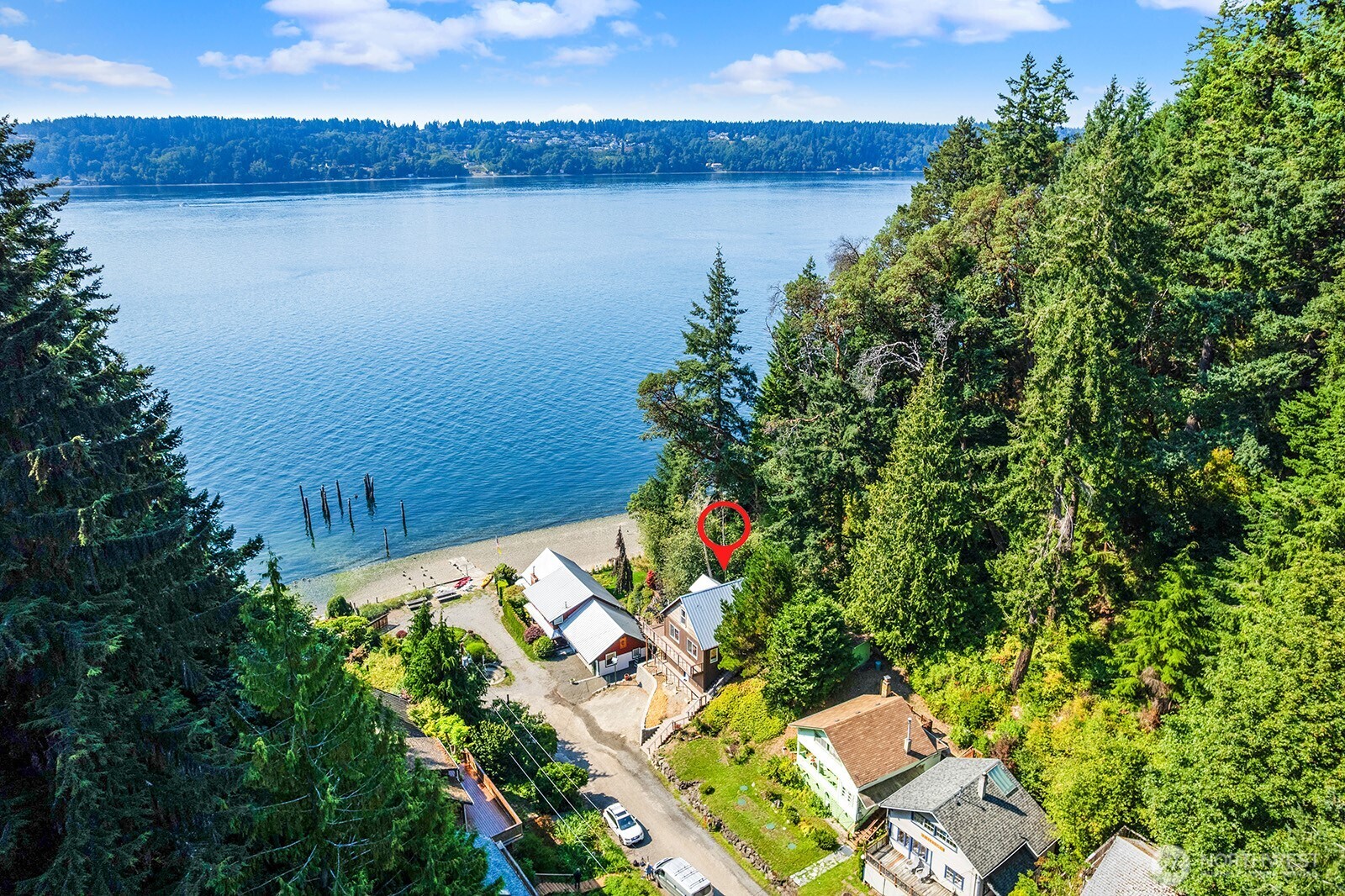 14758 SW Spring Beach Road , Vashon, WA 98070