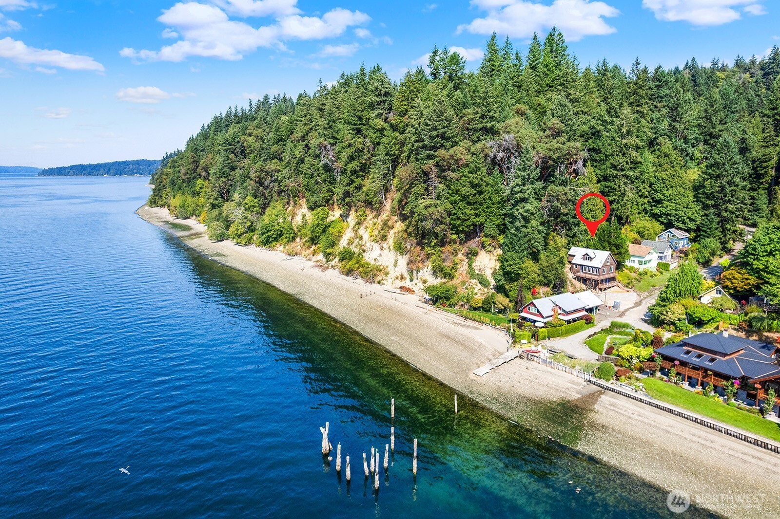 14758 SW Spring Beach Road , Vashon, WA 98070