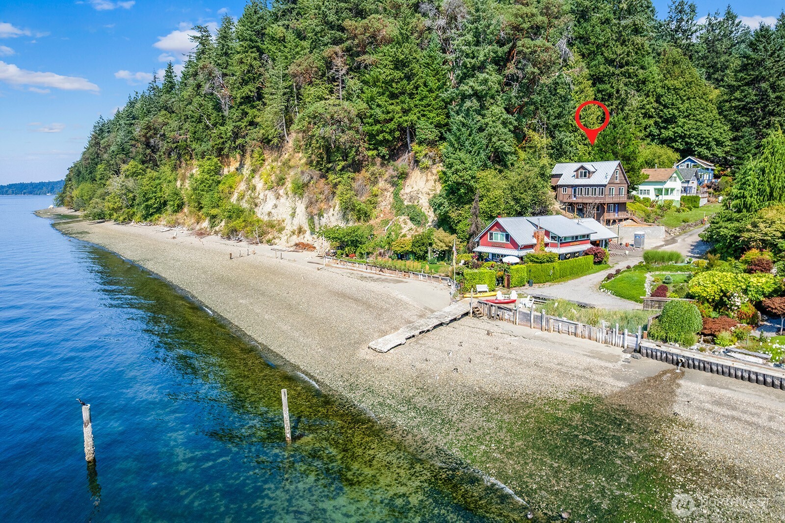 14758 SW Spring Beach Road , Vashon, WA 98070