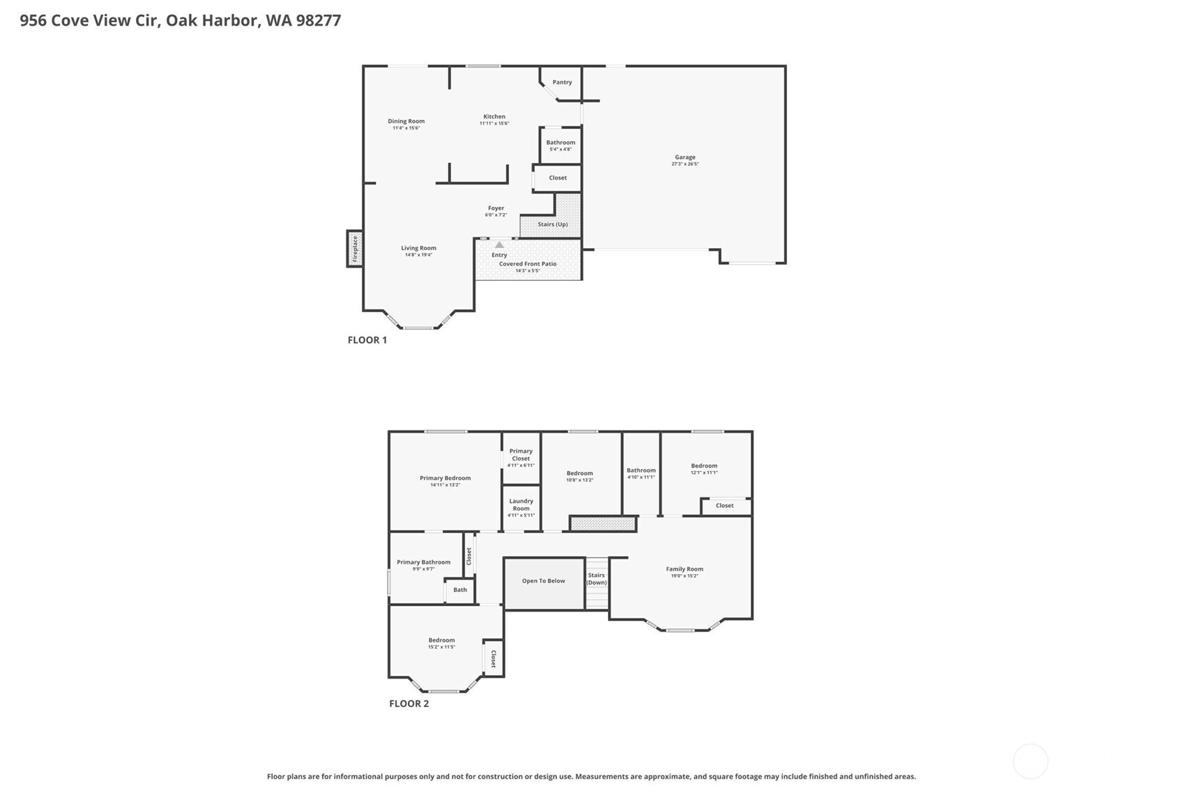 956 Cove View Circle , Oak Harbor, WA 98277