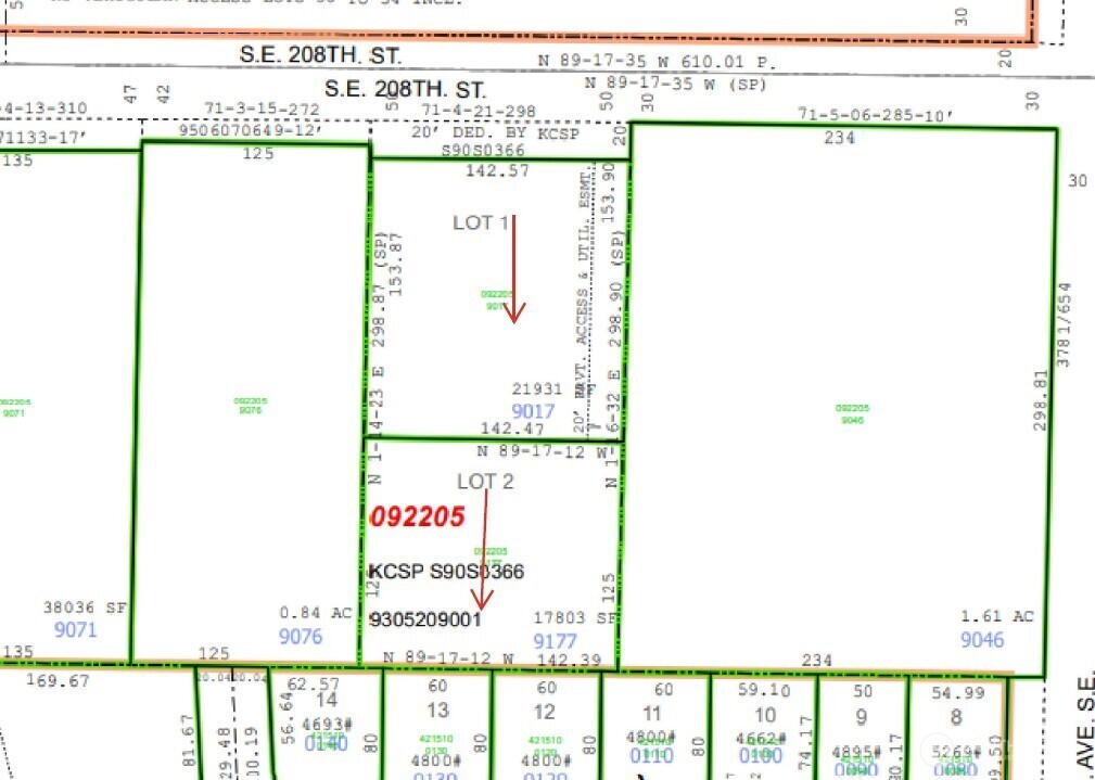 13041 & 13045 SE 208th Street , Kent, WA 98031