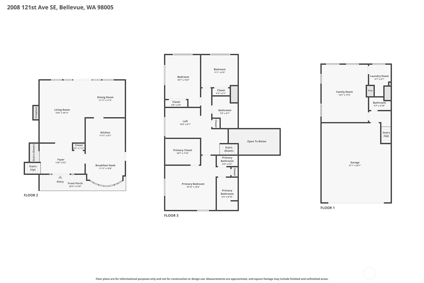 2008 121st Avenue SE, Bellevue, WA 98005