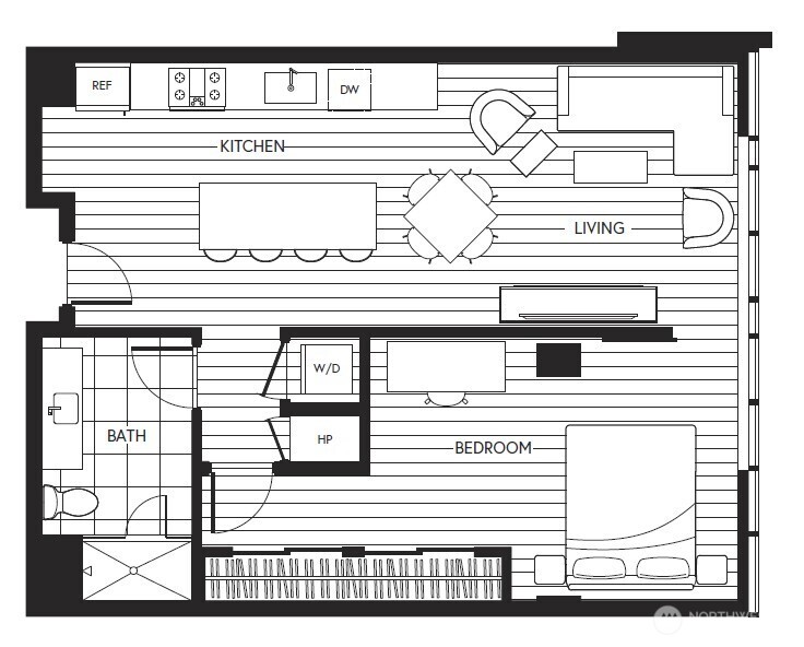 800 Columbia Street #2307, Seattle, WA 98104