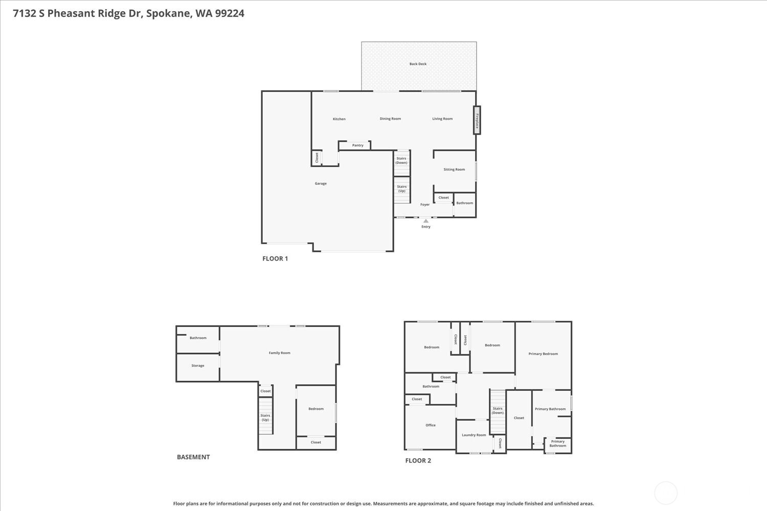 7132 S Pheasant Ridge Dr , Spokane, WA 99224