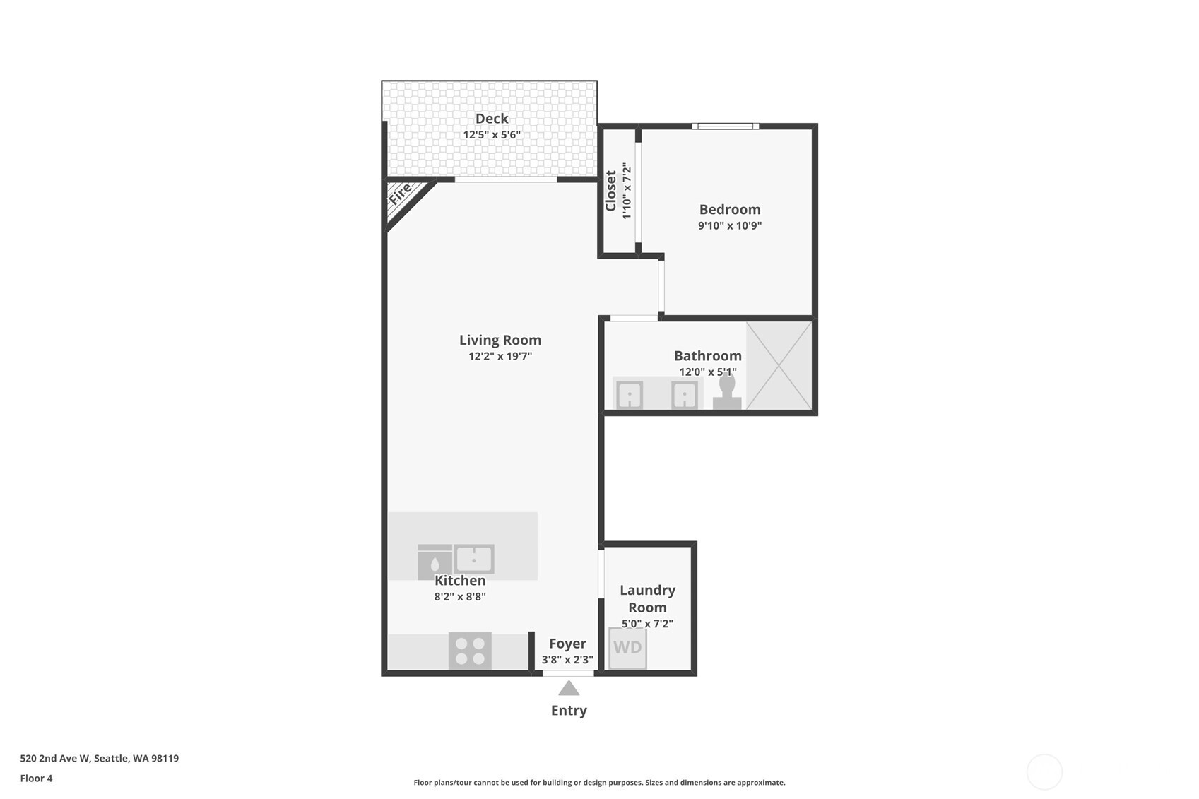 520 2nd Avenue W #409, Seattle, WA 98119