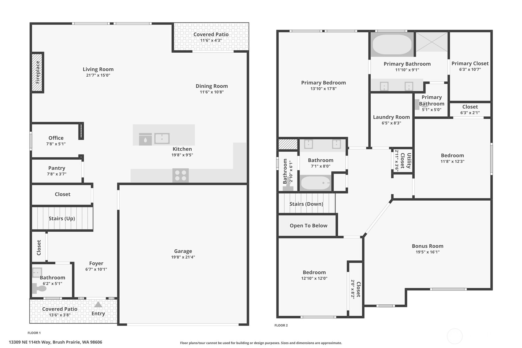 13309 NE 114th Way , Brush Prairie, WA 98606