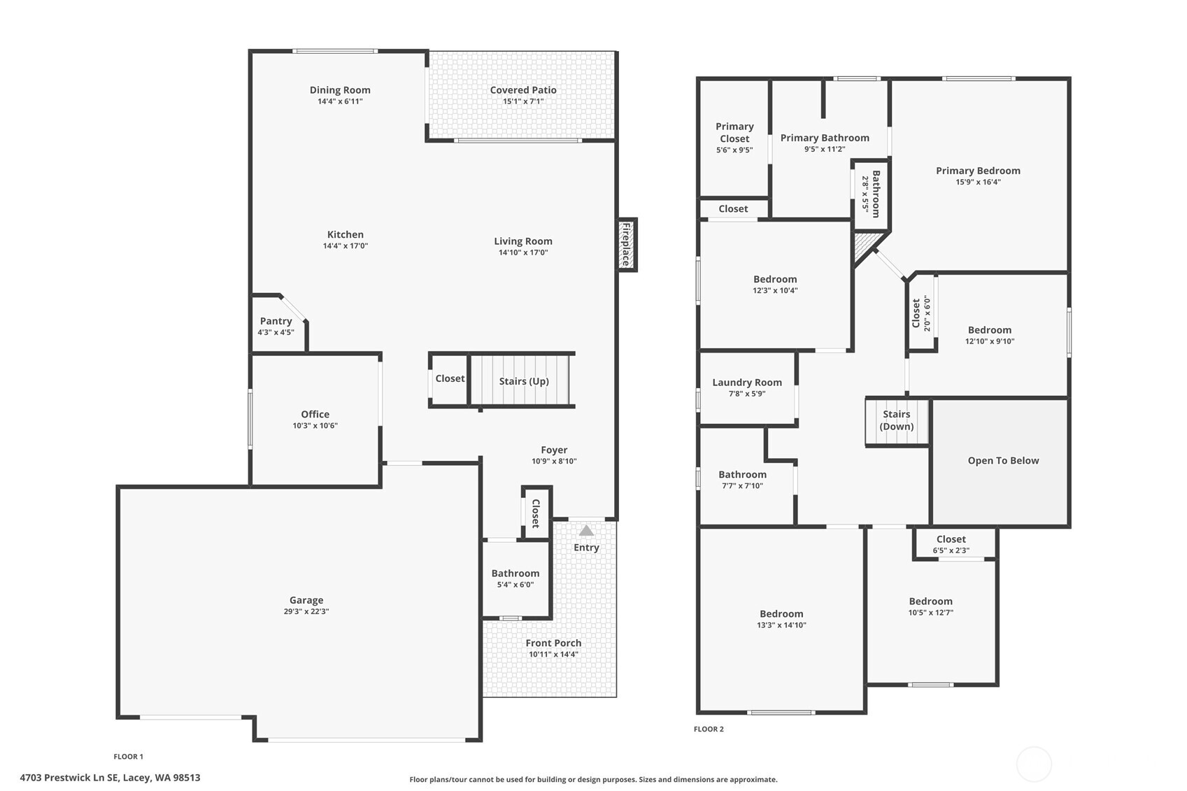 4703 Prestwick Lane SE, Lacey, WA 98513