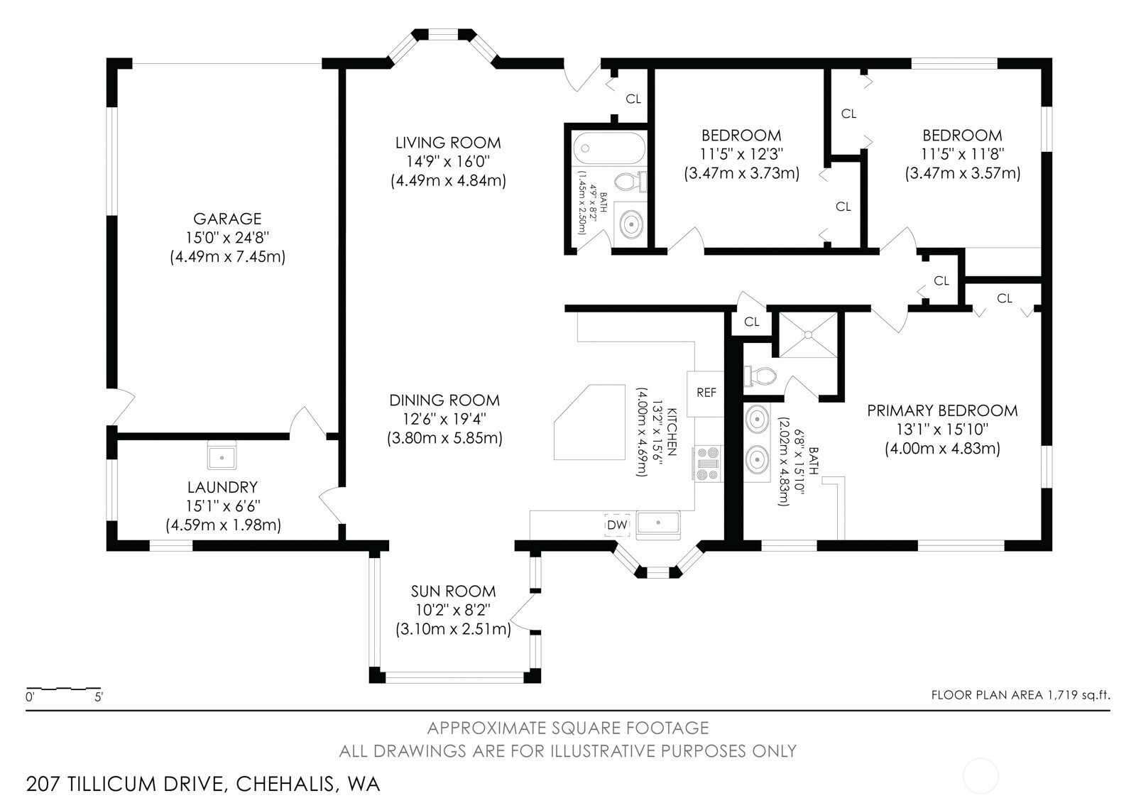 207 Tillicum Drive , Chehalis, WA 98532
