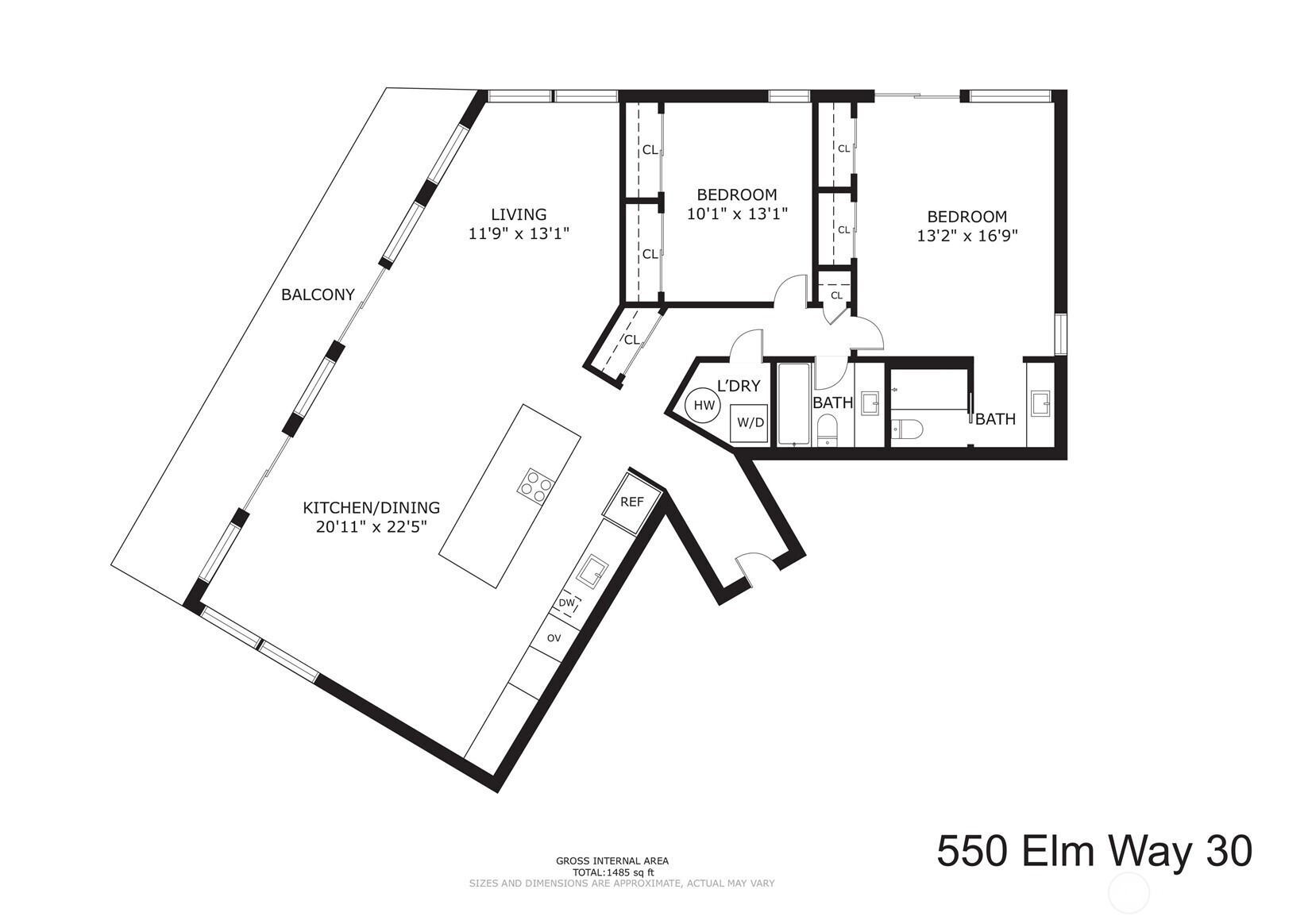550 Elm Way #301, Edmonds, WA 98020-4625