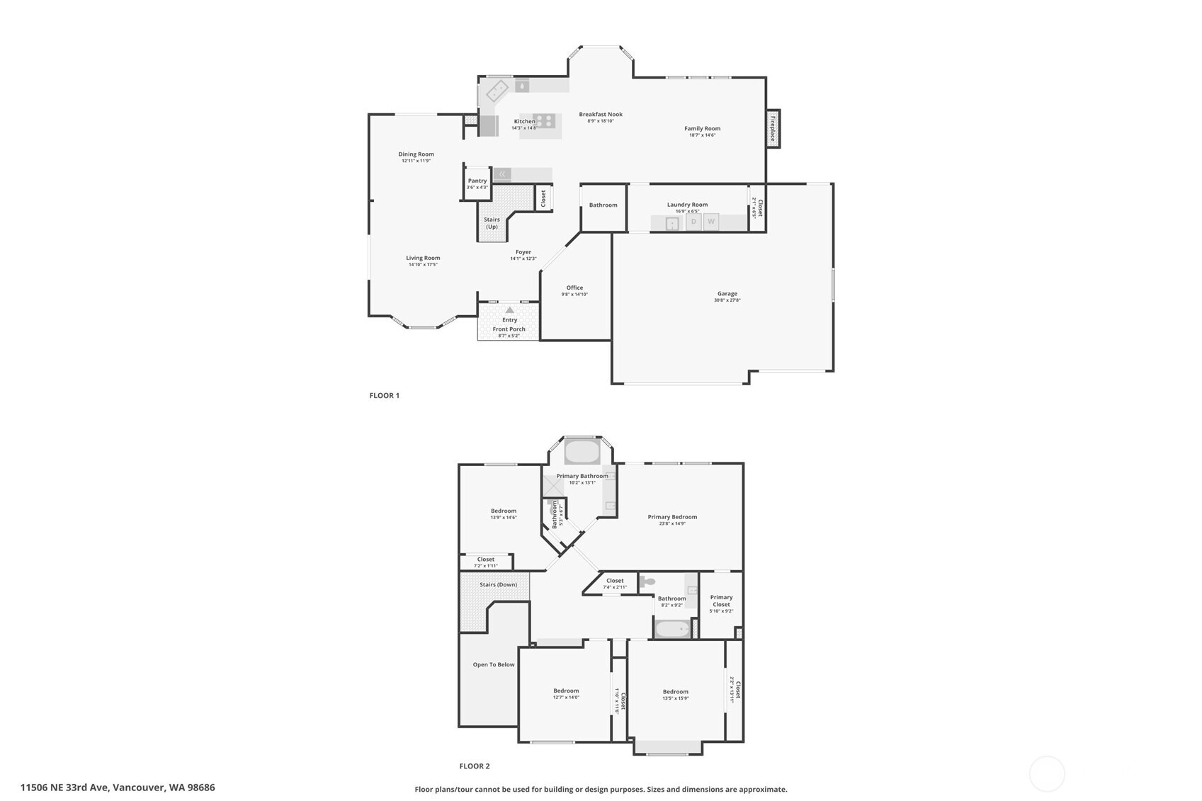 11506 NE 33rd Avenue , Vancouver, WA 98686