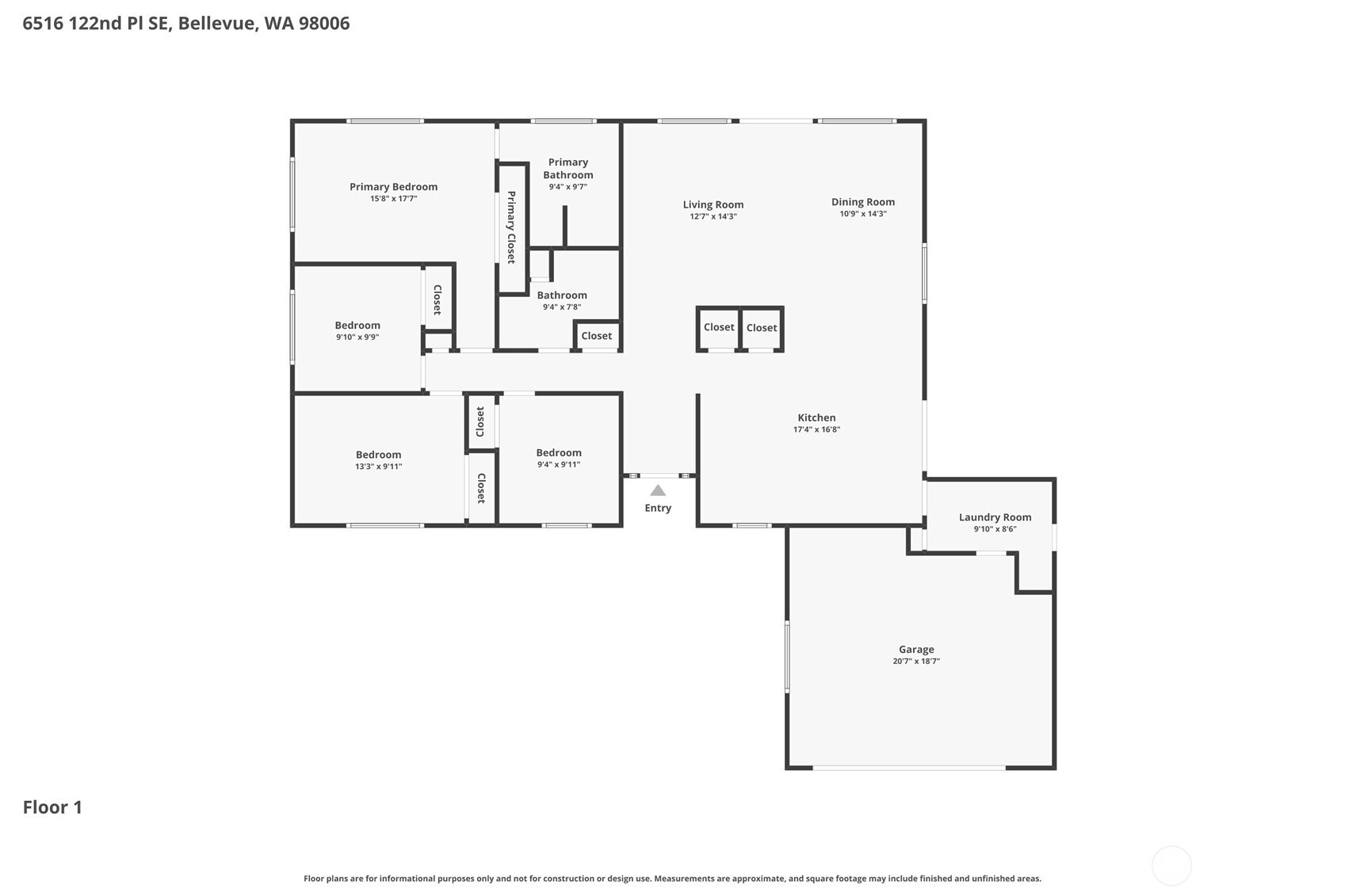 6516 122nd Place SE, Bellevue, WA 98006