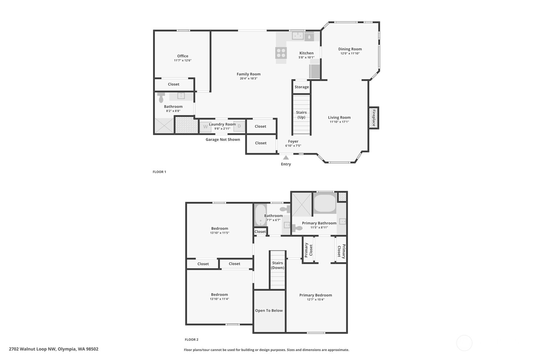 2702 Walnut Loop NW, Olympia, WA 98502