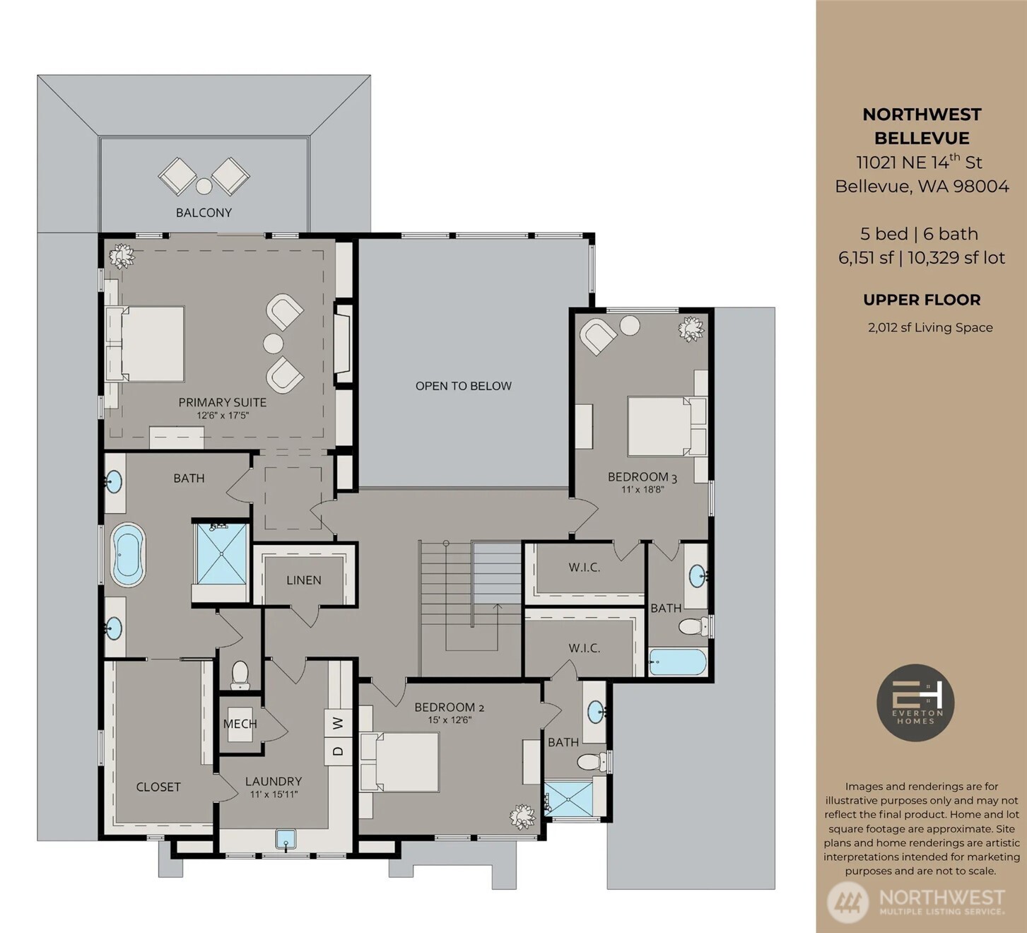 11021 NE 14th Street , Bellevue, WA 98004