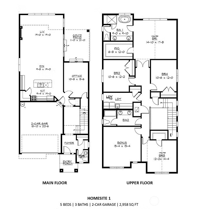 19403 118th AVE SE (Homesite #1) , Kent, WA 98031