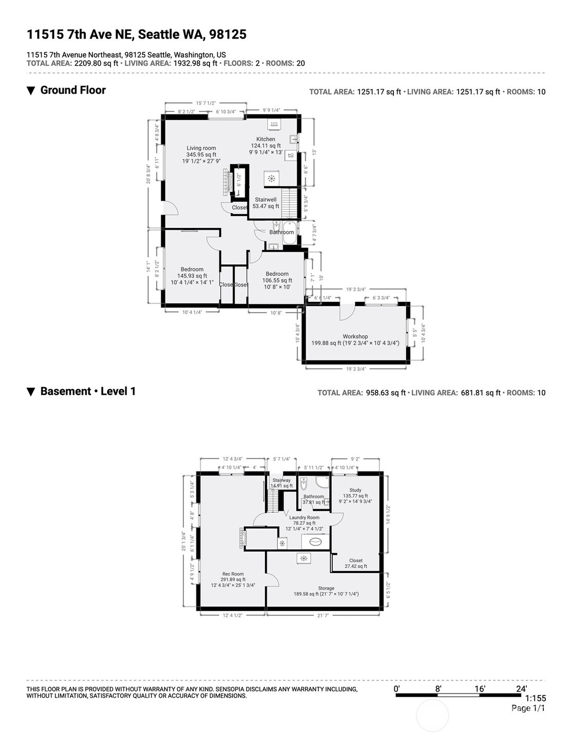 11515 7th Avenue NE, Seattle, WA 98125