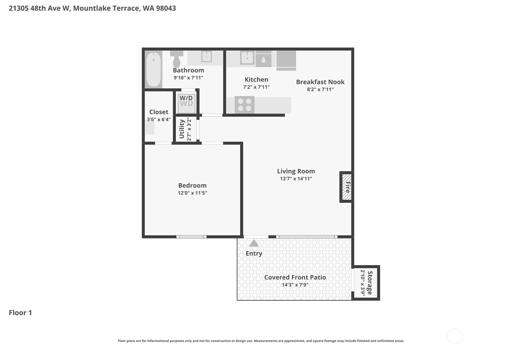 21305 48th Avenue W #B110, Mountlake Terrace, WA 98043
