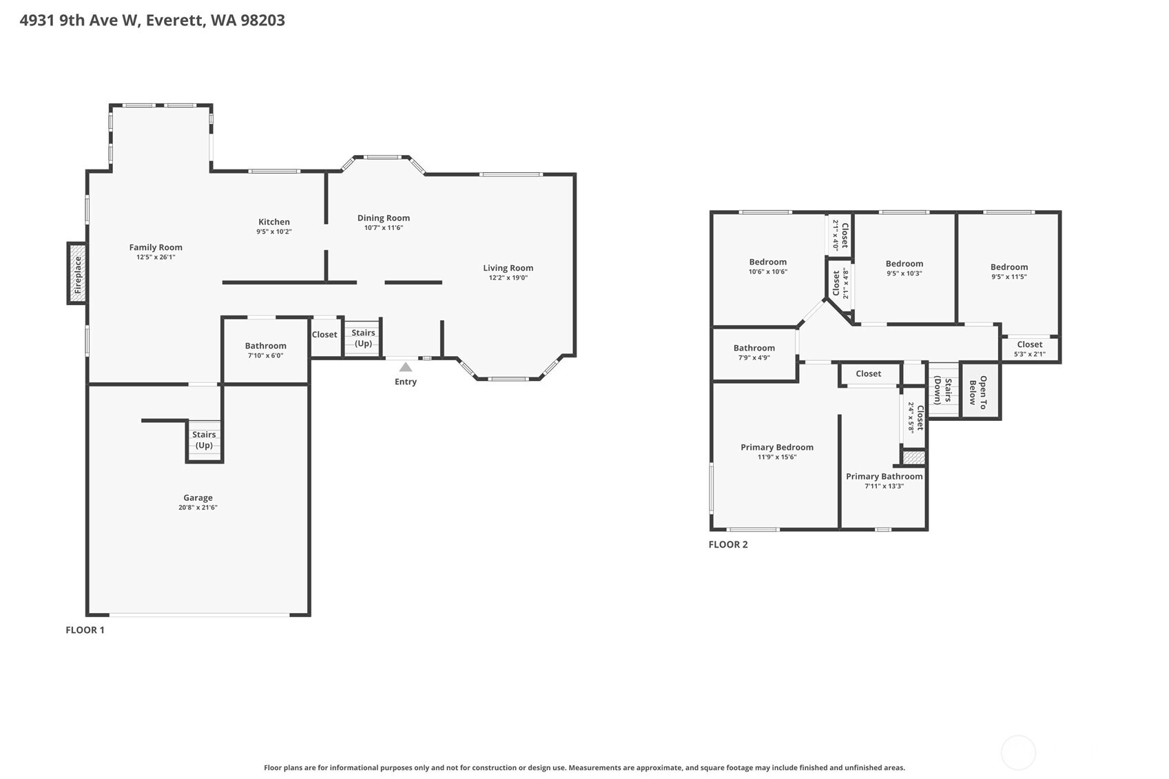 4931 9th Avenue W, Everett, WA 98203