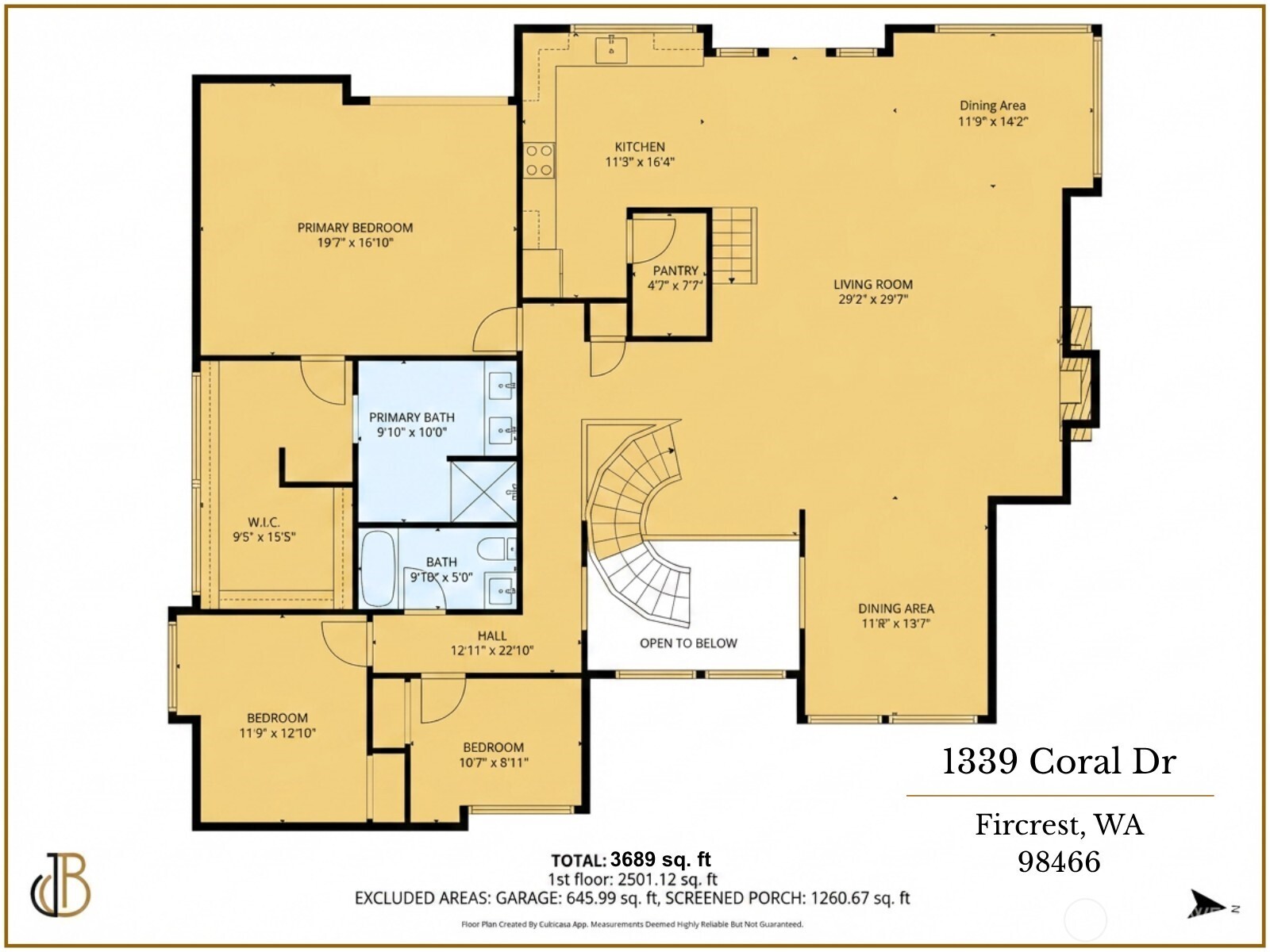 1339 Coral Drive , Fircrest, WA 98466