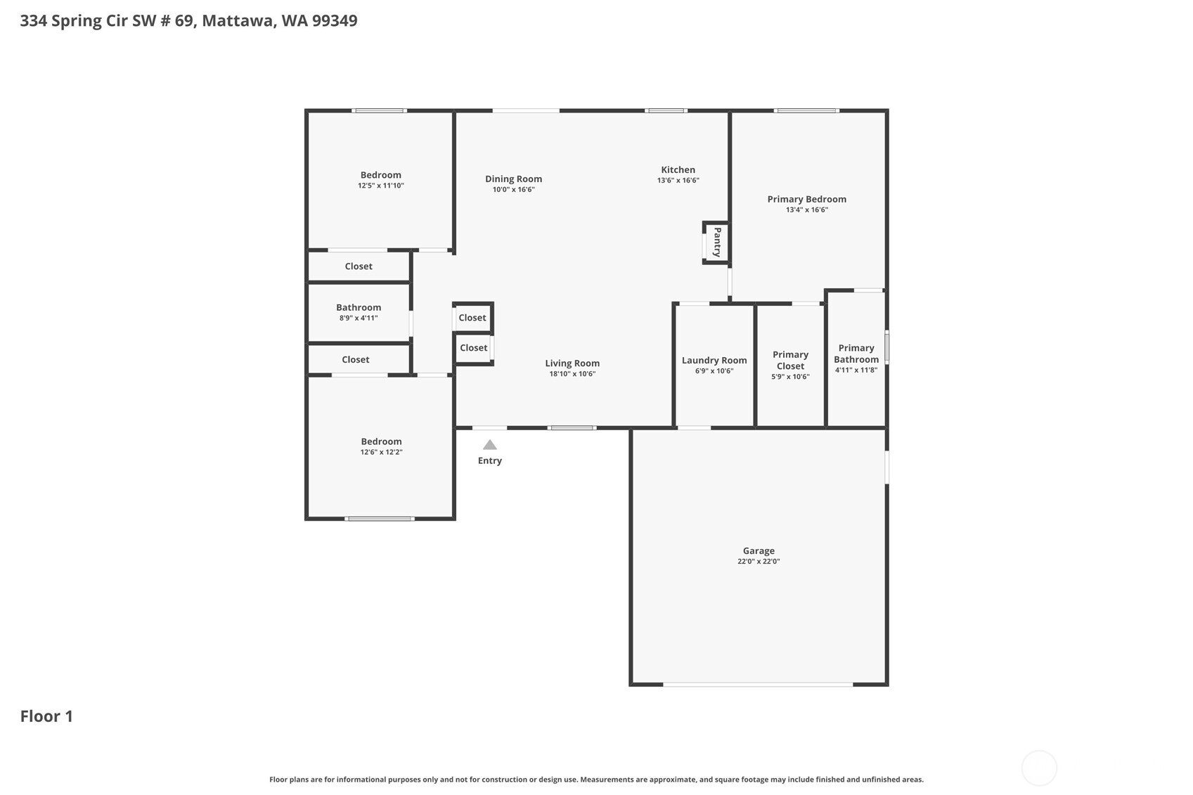 334 Spring Circle SW, Mattawa, WA 99349