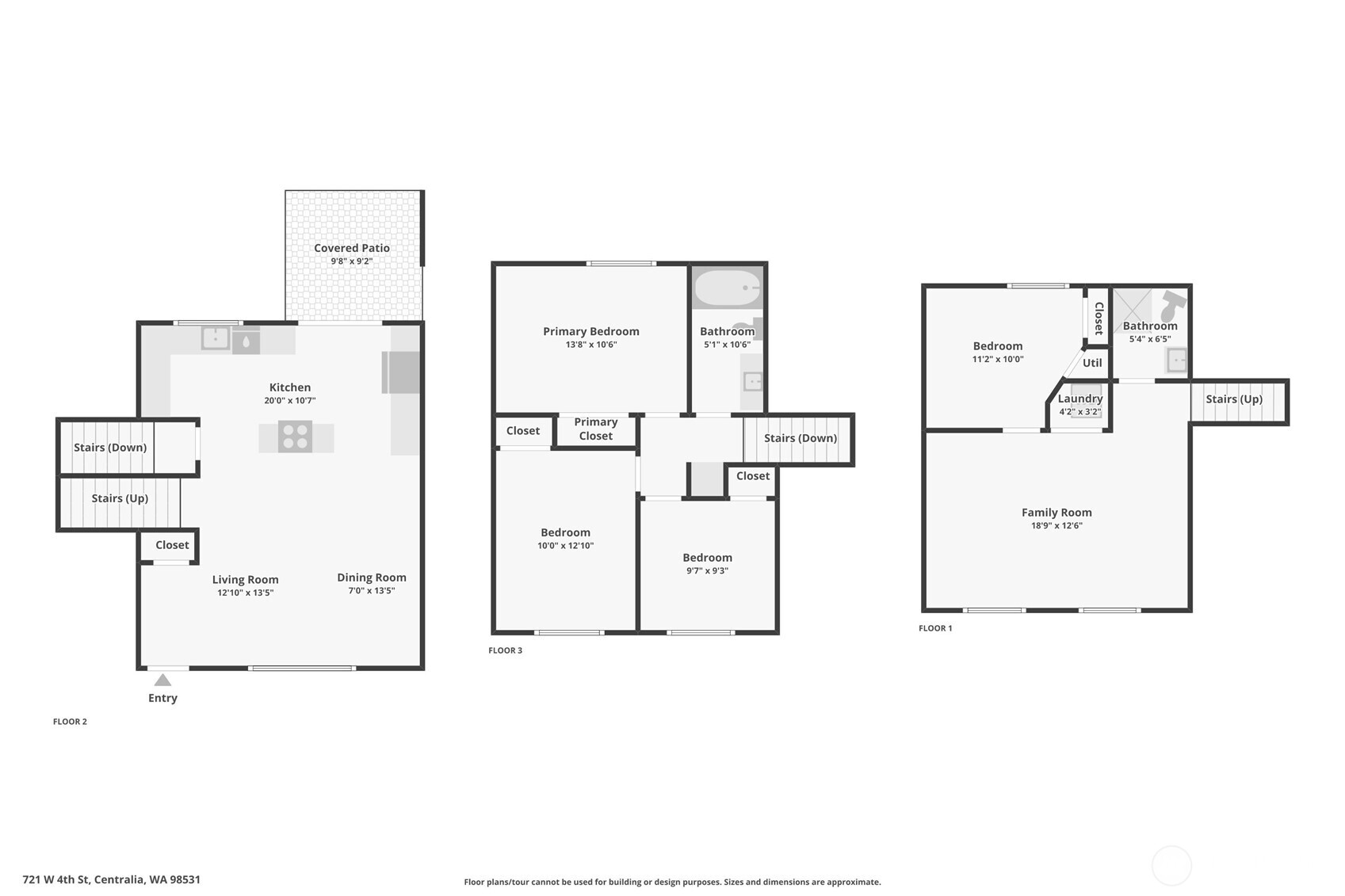 721 W 4th Street , Centralia, WA 98531