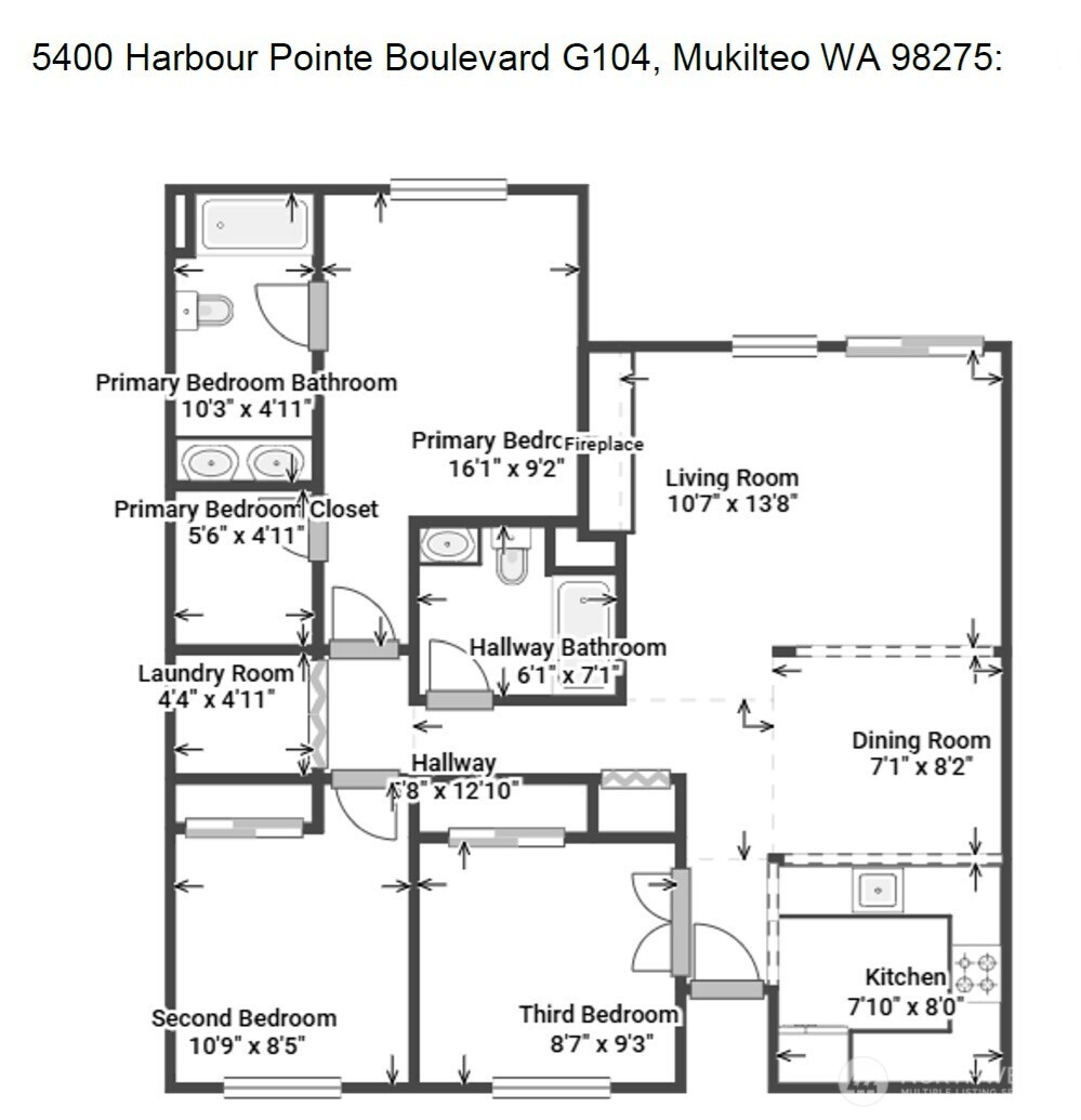 5400 Harbour Pointe Boulevard #G104, Mukilteo, WA 98275