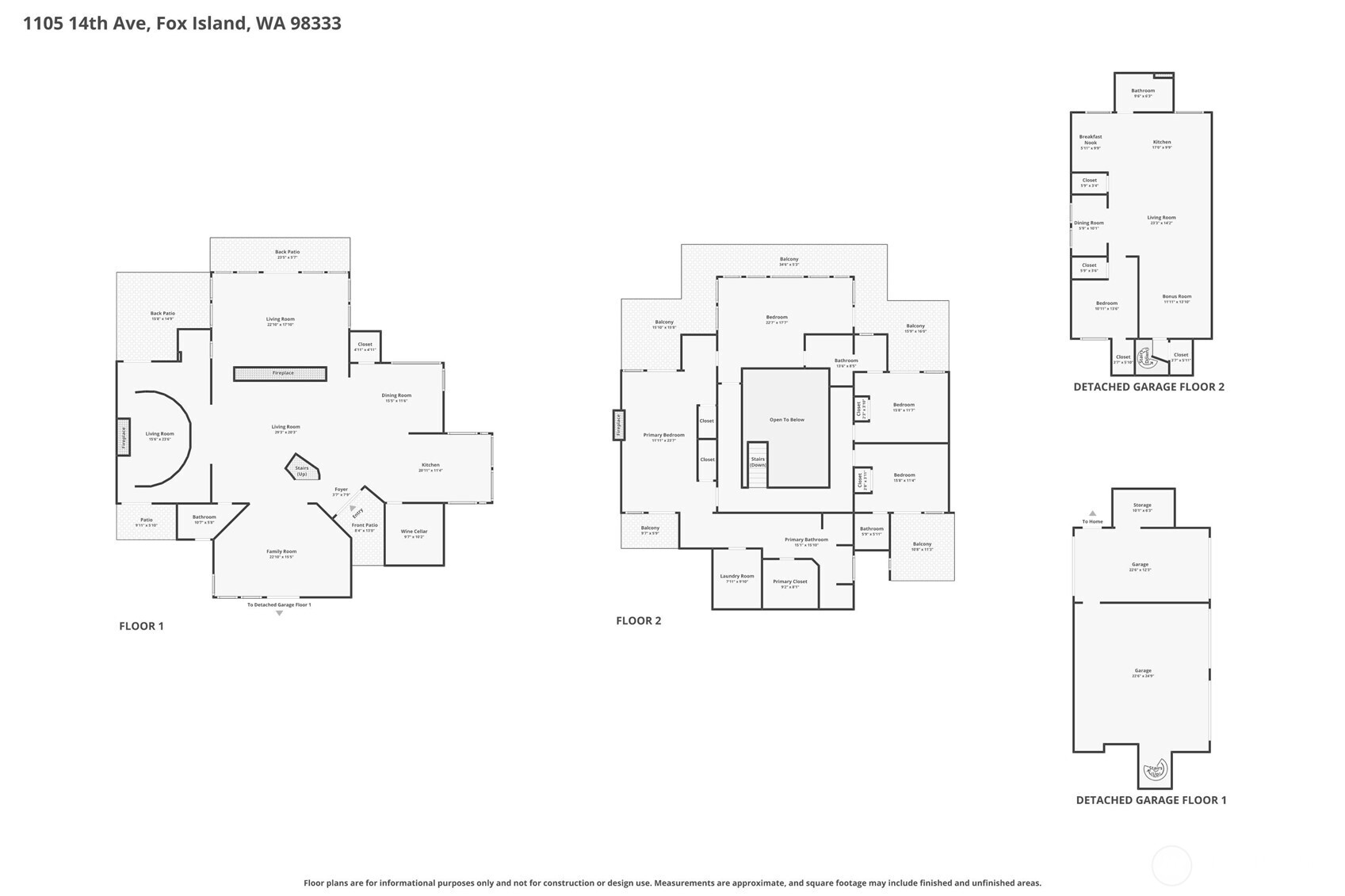 1105 14th Avenue , Fox Island, WA 98333