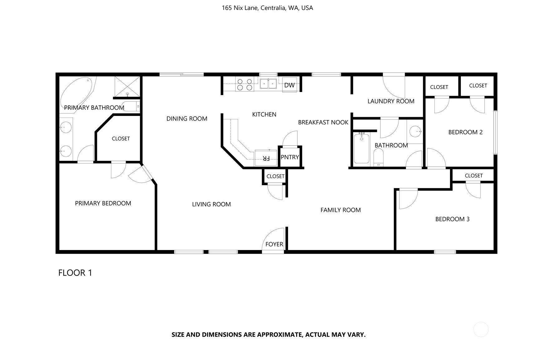 165 Nix Lane , Centralia, WA 98531