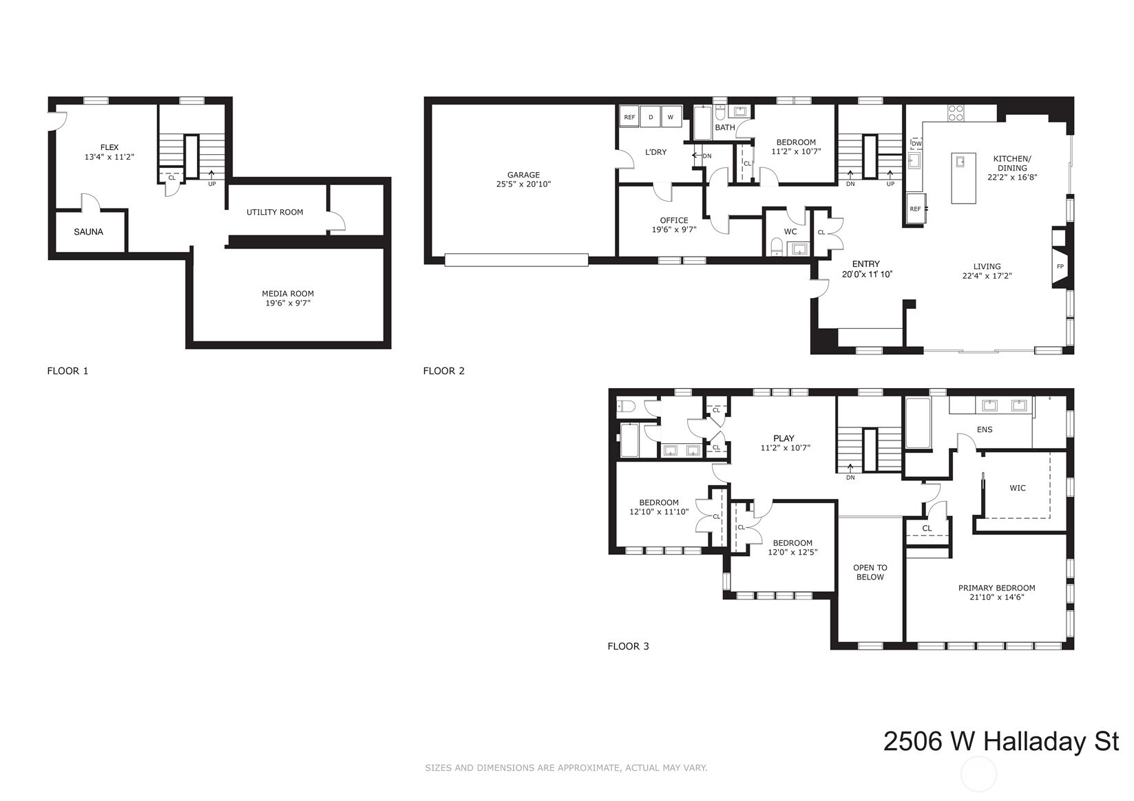 2506 W Halladay Street , Seattle, WA 98199