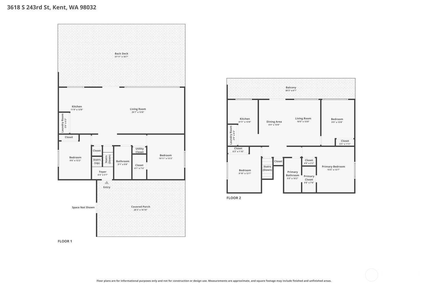 3618 S 243rd Street , Kent, WA 98032
