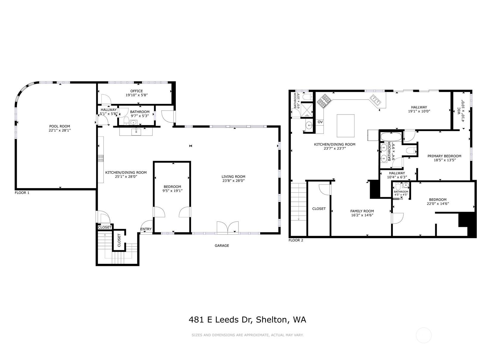 481 E Leeds , Shelton, WA 98584