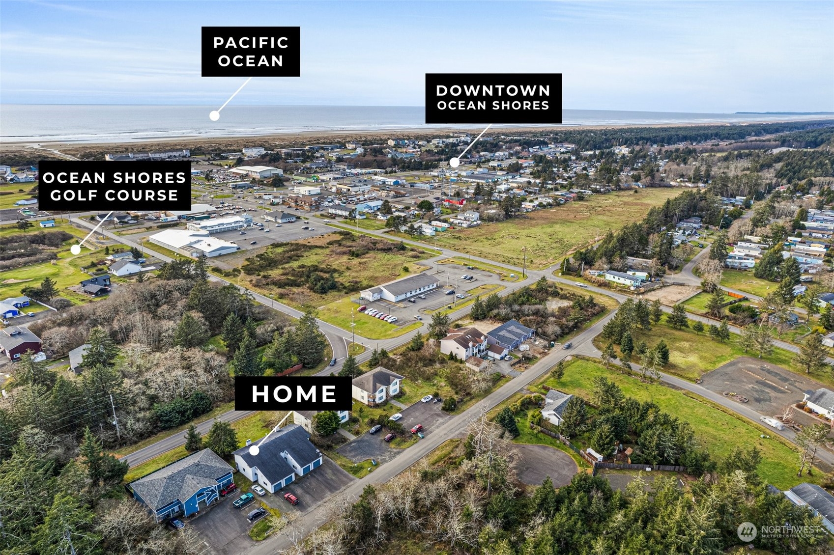 665 Sunset Avenue , Ocean Shores, WA 98569