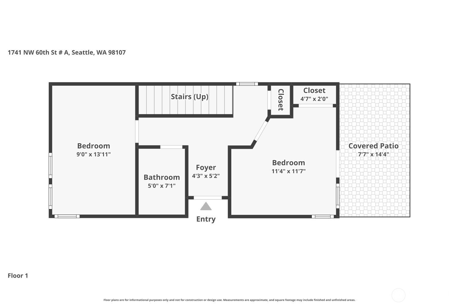 1741 NW 60th Street #A, Seattle, WA 98107