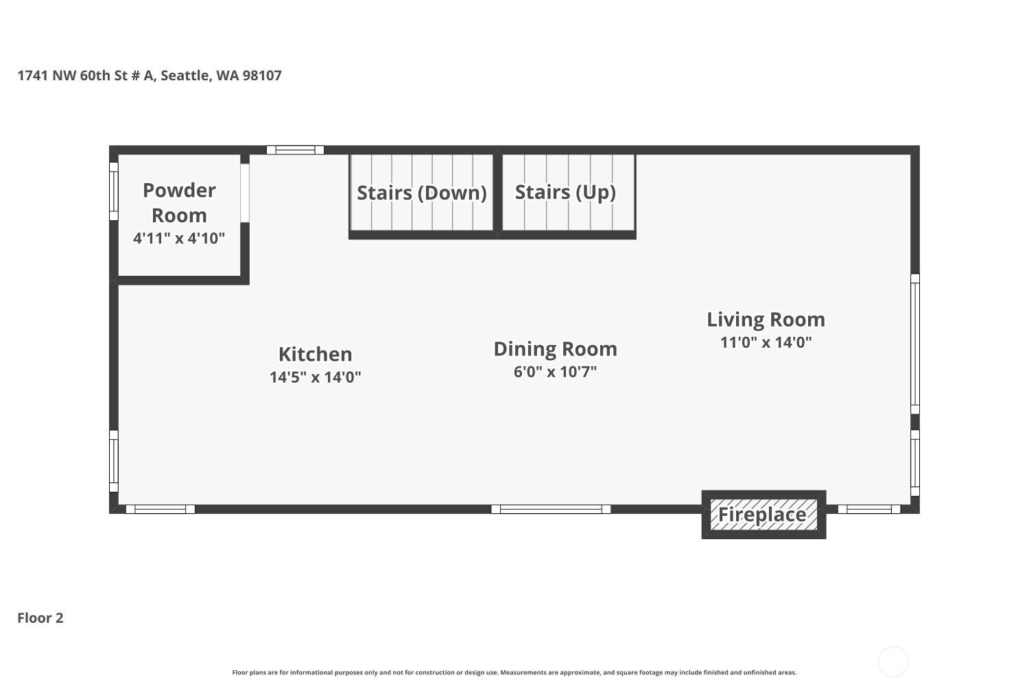 1741 NW 60th Street #A, Seattle, WA 98107