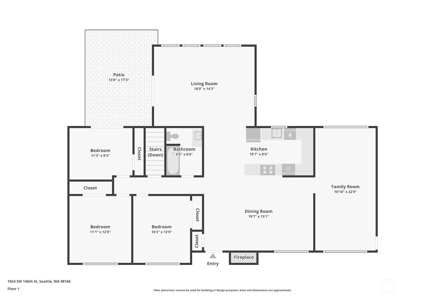 1824 SW 146th Street , Burien, WA 98166