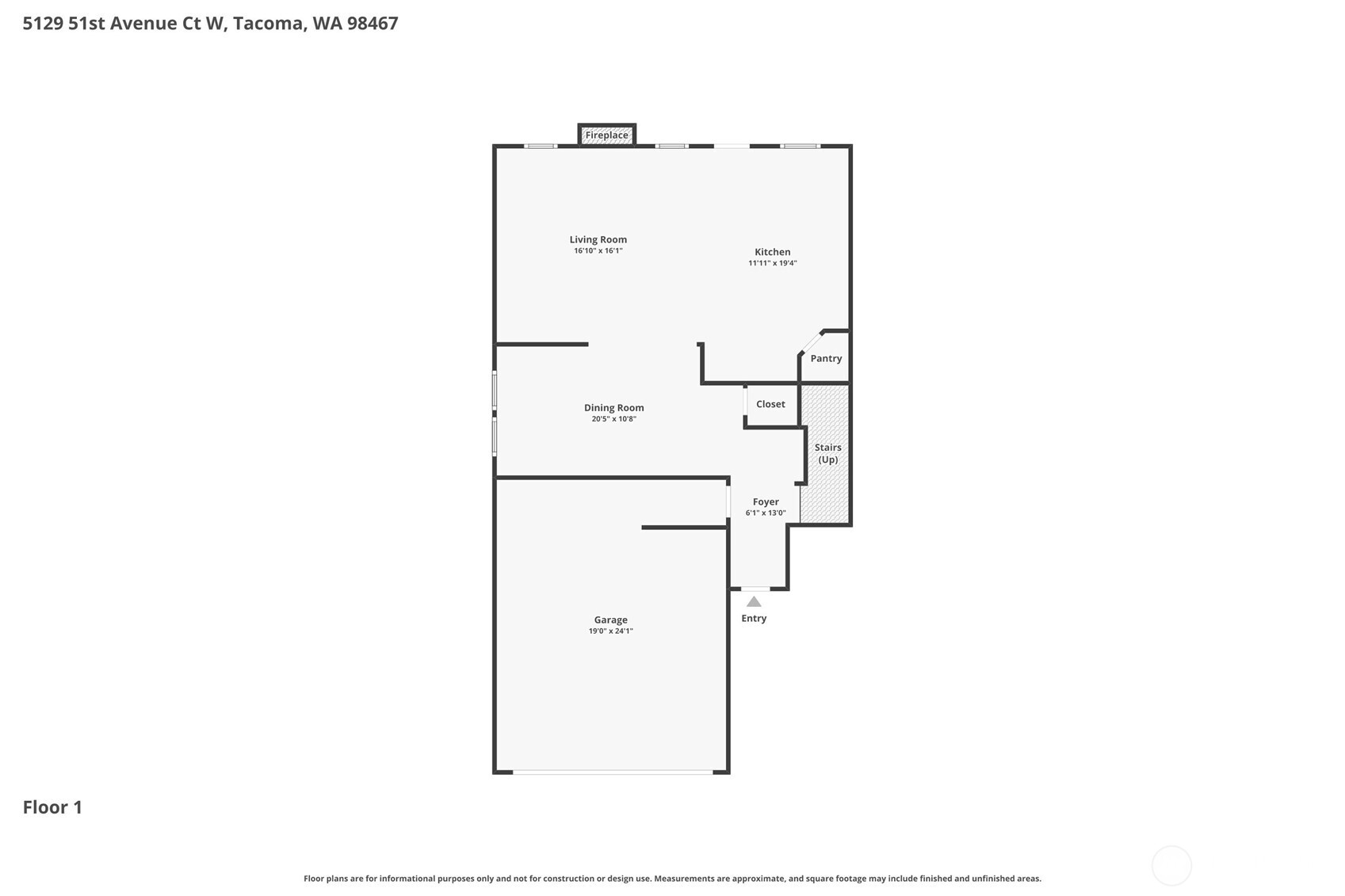 5129 51st Avenue Ct W, University Place, WA 98467-4830