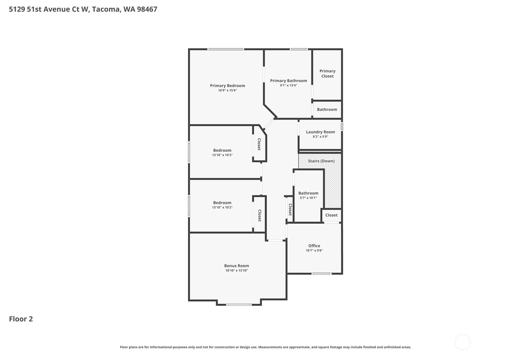 5129 51st Avenue Ct W, University Place, WA 98467-4830