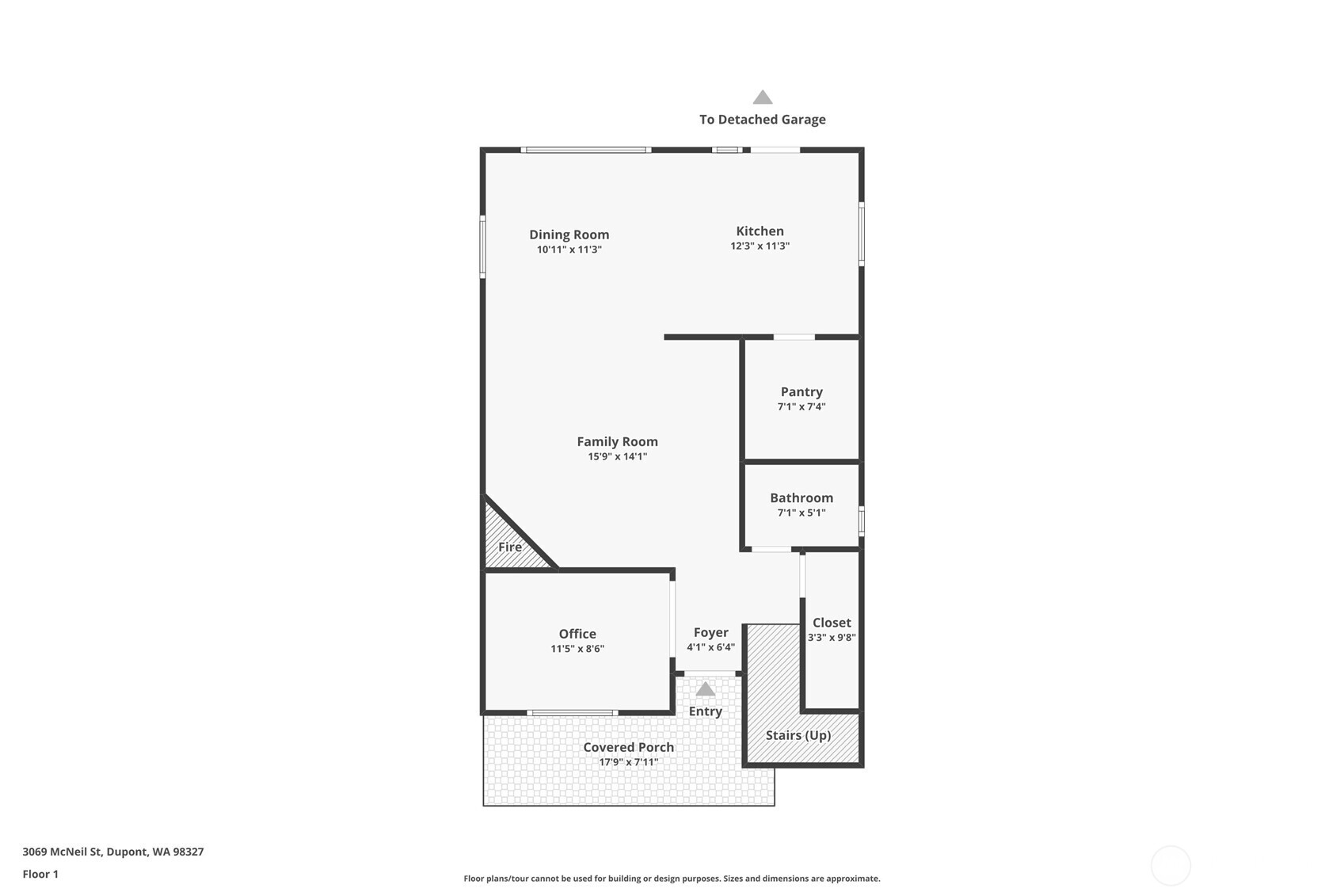 3069 McNeil Street , Dupont, WA 98327
