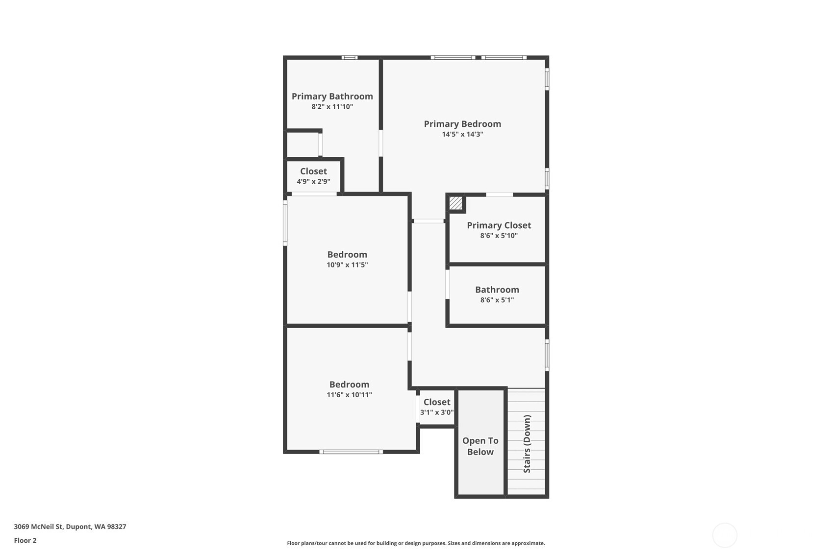 3069 McNeil Street , Dupont, WA 98327